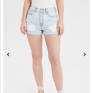 AEO Mom Jean Shorts